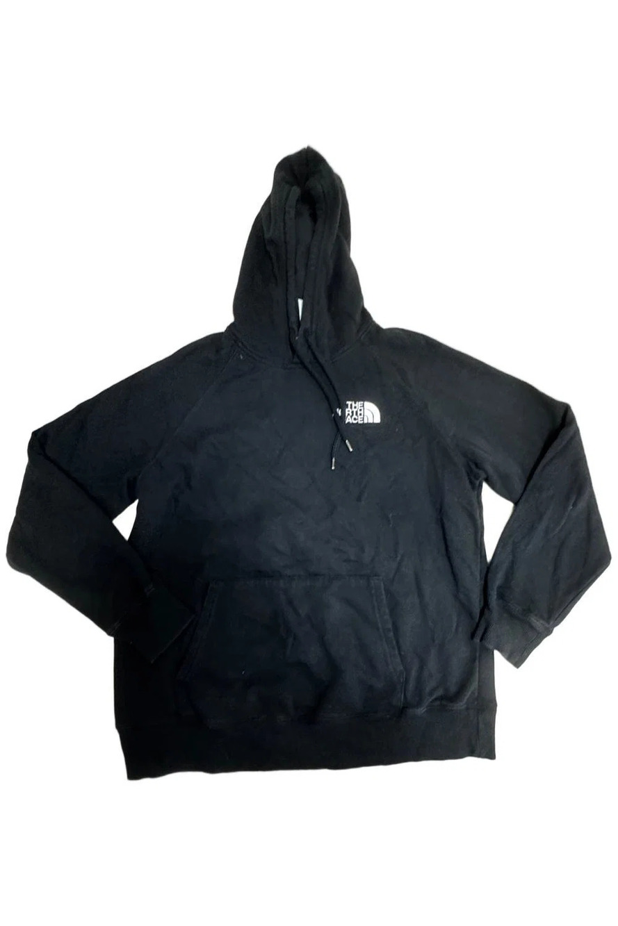 The North Face Women's NSE Hoodie Black/Red Gradient - Regular